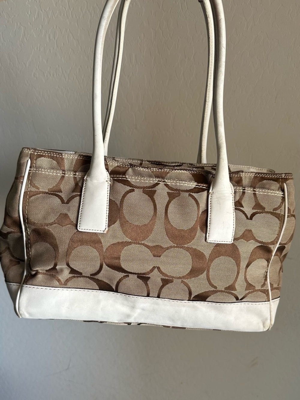 2008 Coach Hampton Madeline Signature Satchel - Vintage - Picture 5 of 12